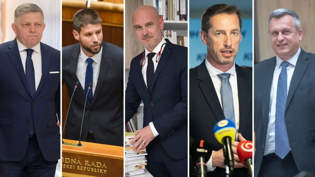 Predsedovia politických strán. 