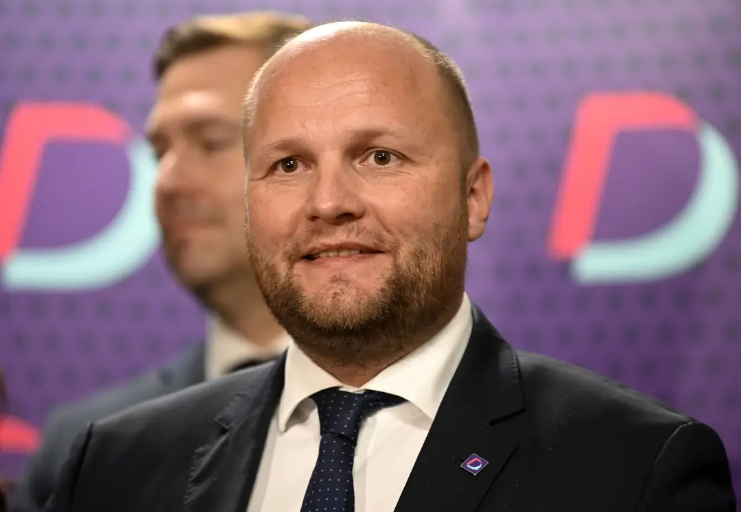 Predseda strany Demokrati Jaroslav Naď.