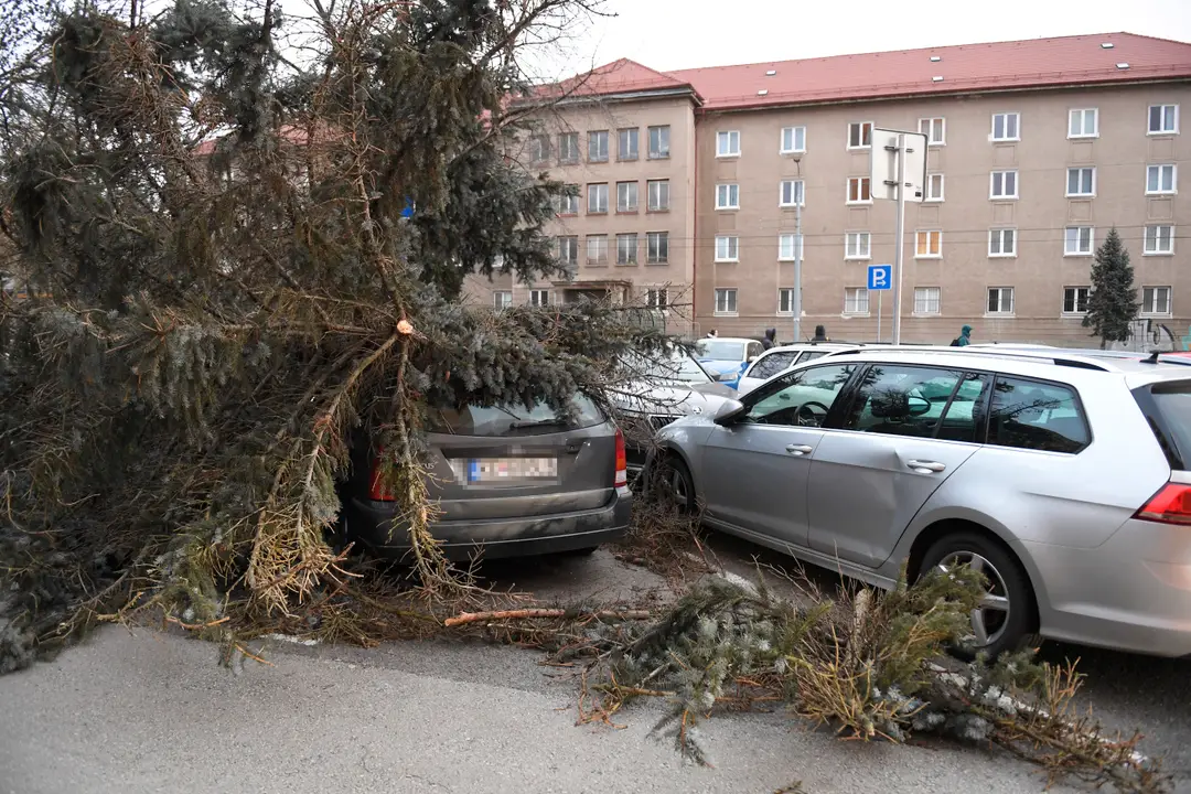 Silný vietor.