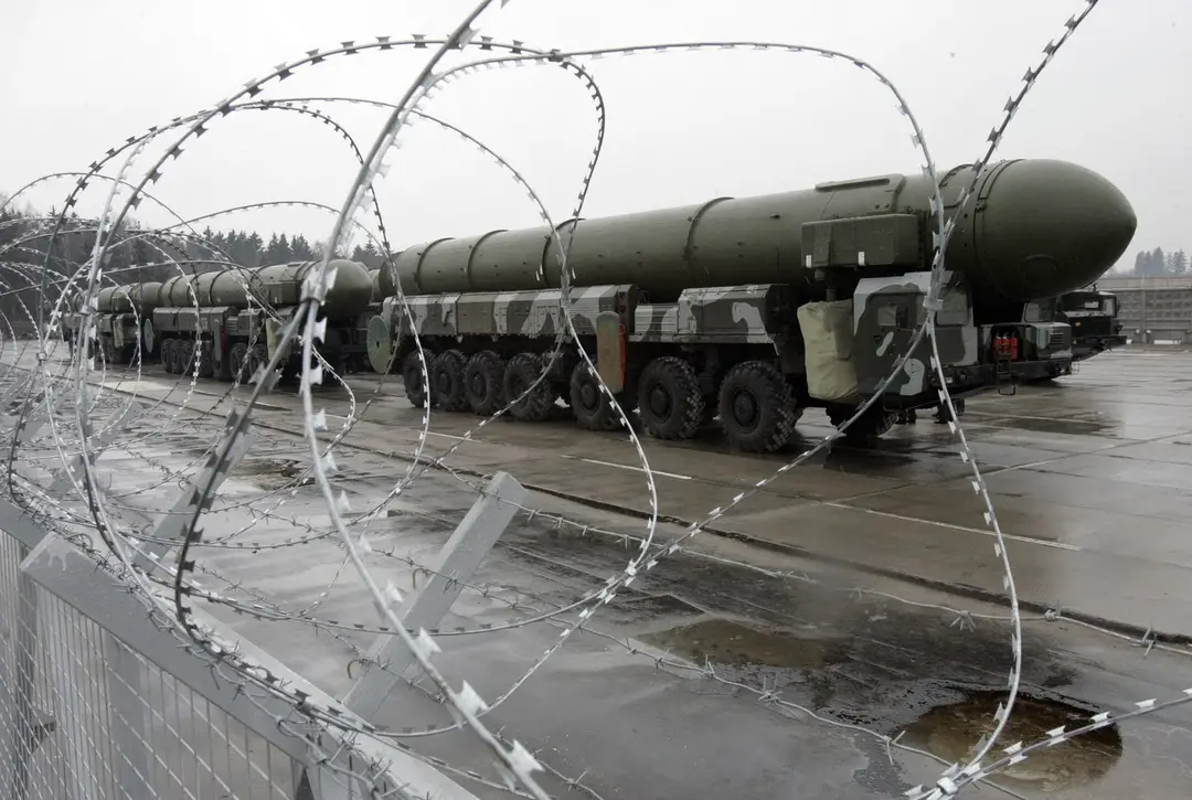 Ruské ICBM Topol.