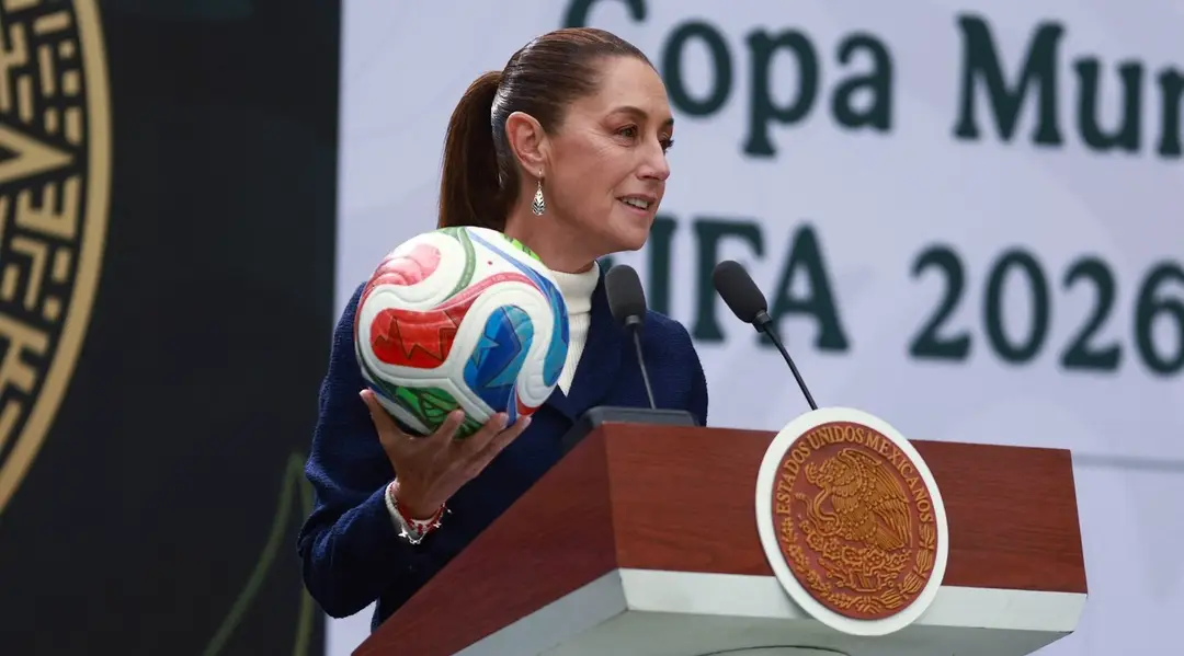 Mexická prezidentka Claudia Sheinbaumová.