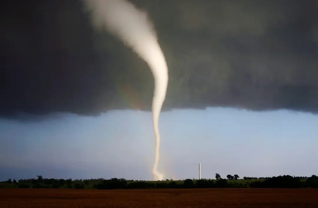 Tornádo.