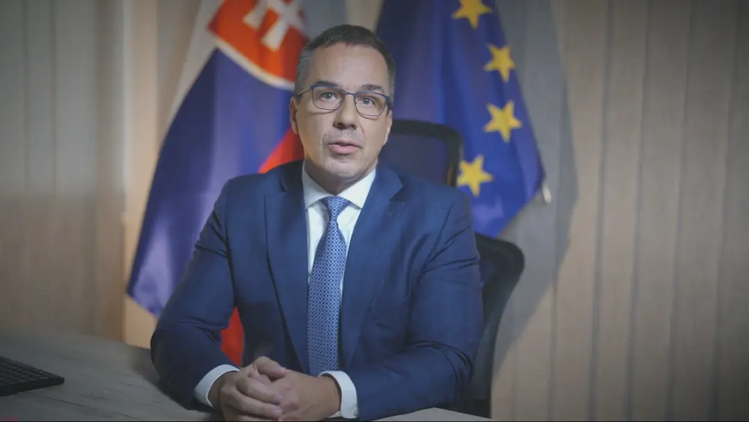 Minister práce, sociálnych vecí a rodiny SR Erik Tomáš.