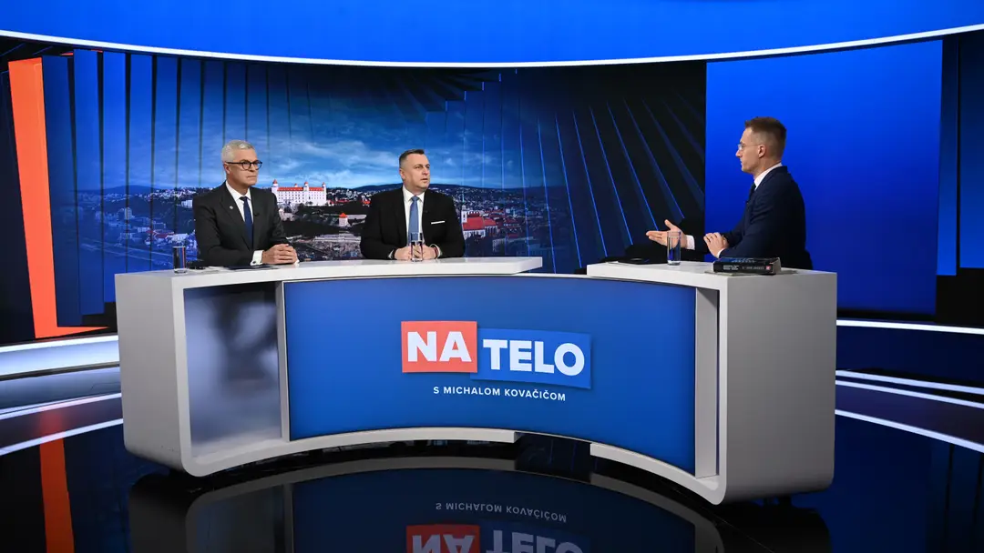 Hosťami relácie Na telo boli Andrej Danko a Ivan Korčok.