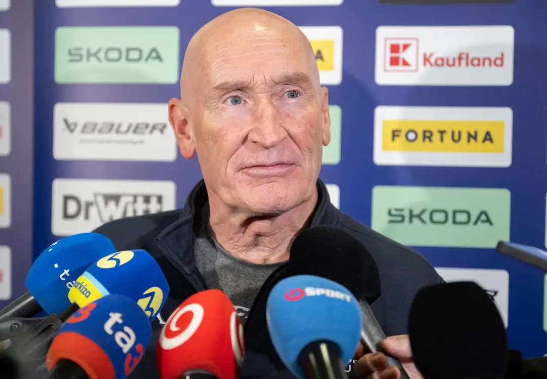 Na snímke tréner slovenských hokejistov Craig Ramsay 