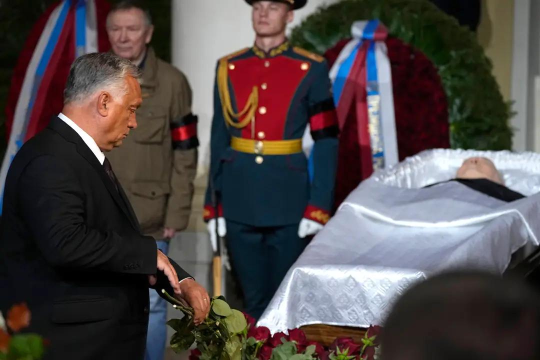 Posledná rozlúčka s Michailom Gorbačovom