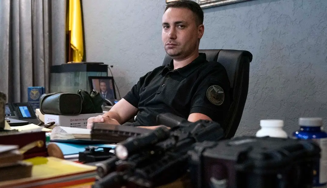 Riaditeľa ukrajinskej vojenskej tajnej služby Kyrylo Budanov.