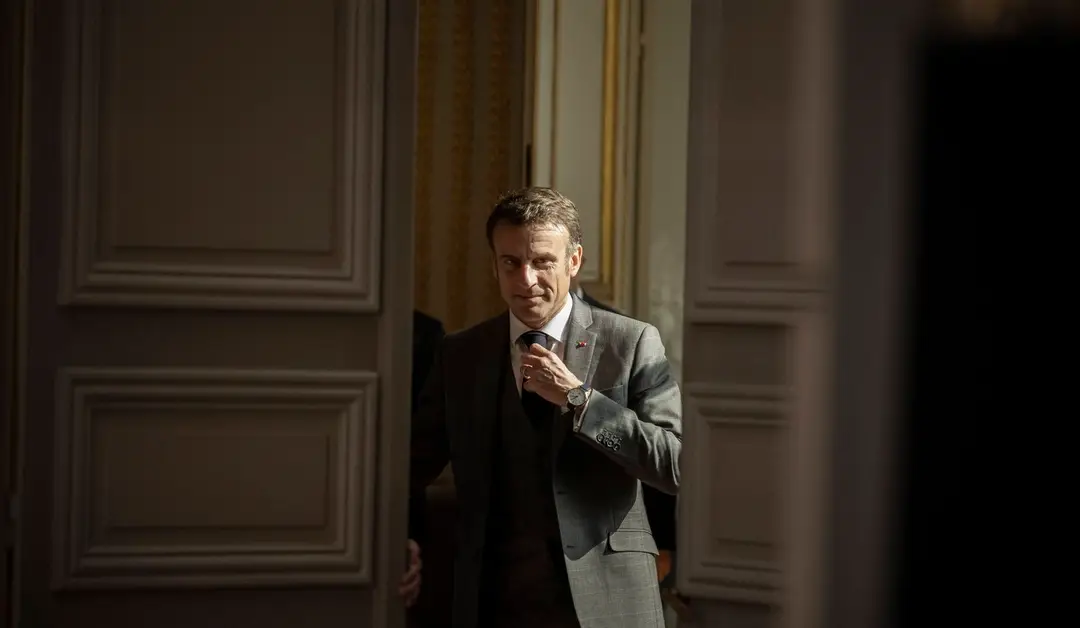 Francúzsky prezident Emmanuel Macron.