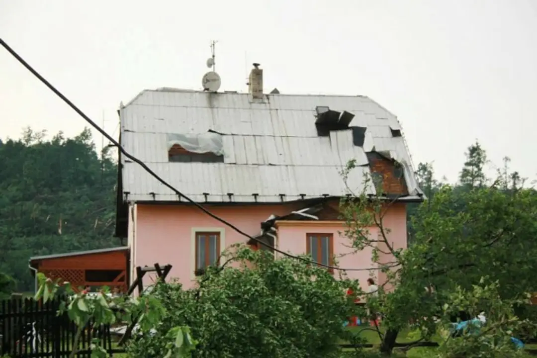 V českom Krnove vyčíňal prírodný živel
