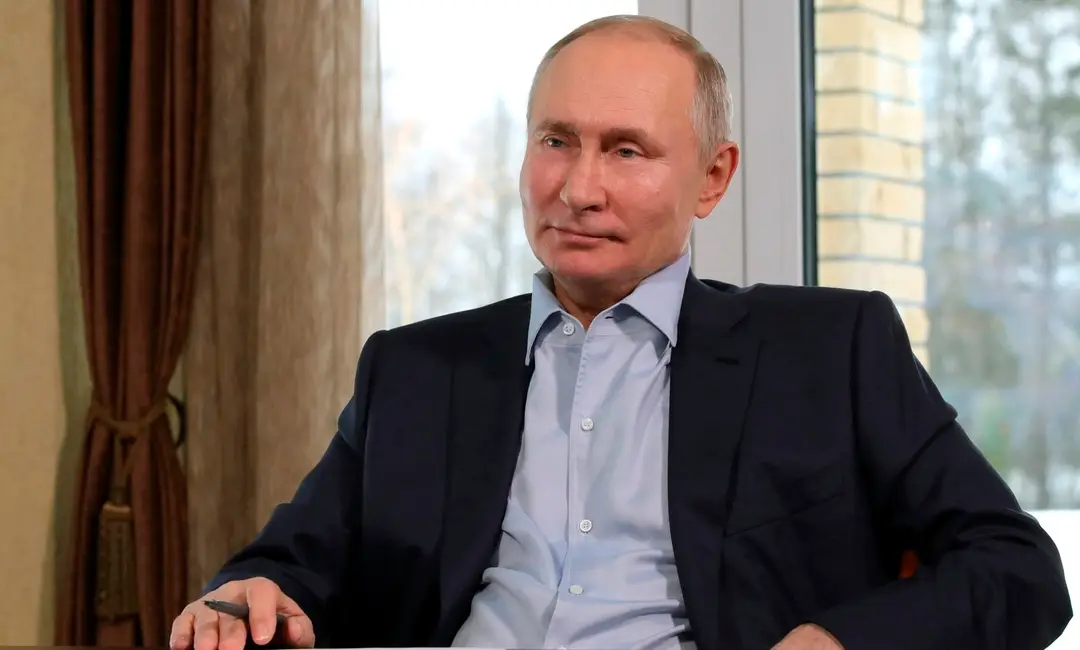 Ruský prezident Vladimir Putin. 