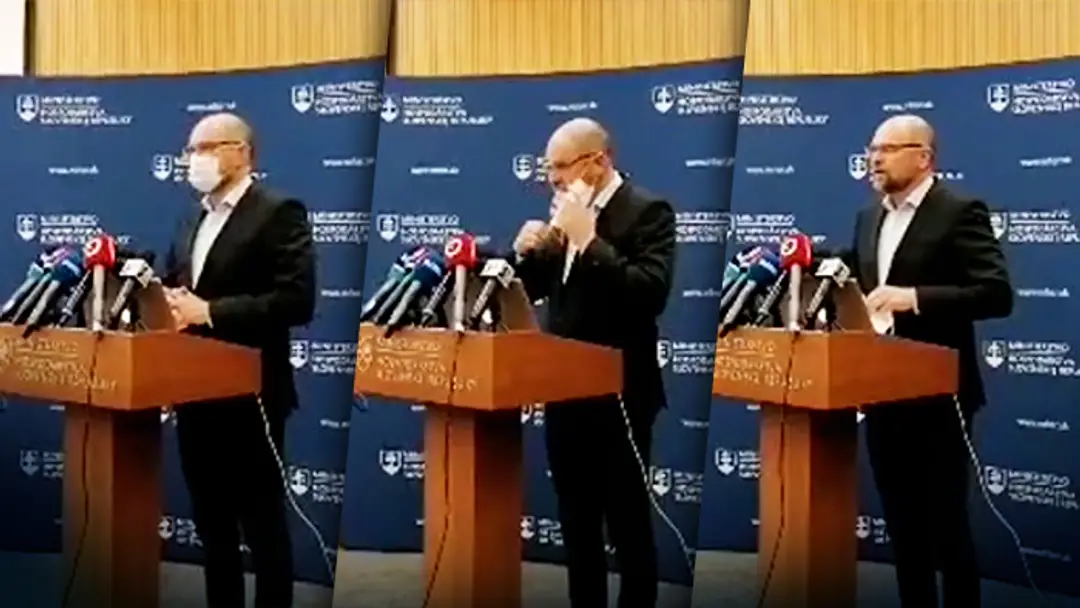 Richard Sulík na tlačovej konferencii.
