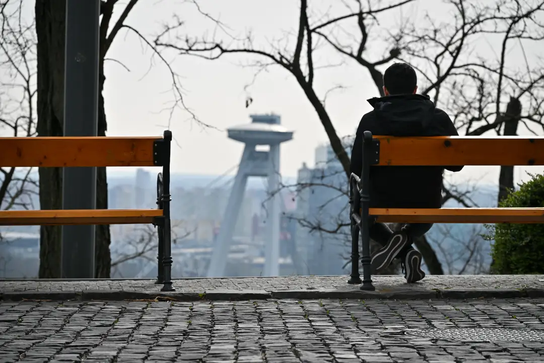 Turisti na Bratislavskom hrade.
