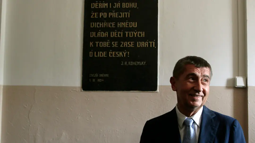 Andrej Babiš na archívnej snímke.