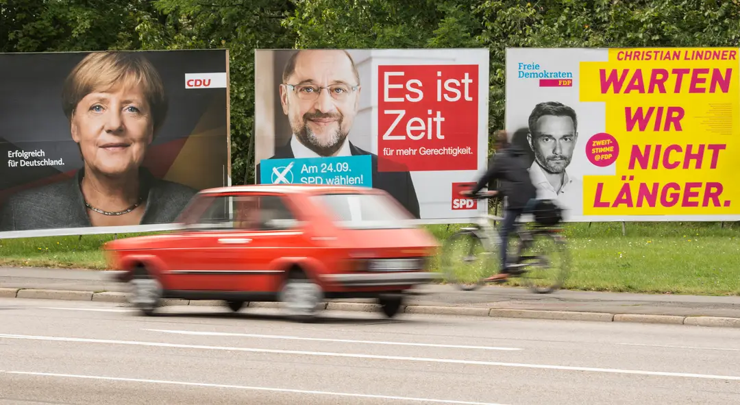 Parlamentné voľby v Nemecku.