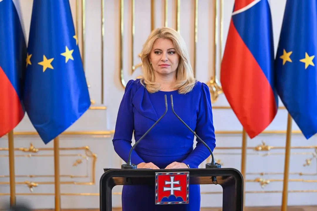 Prezidentka Zuzana Čaputová. 