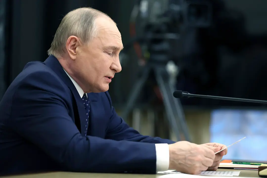 Ruský prezident Vladimir Putin.
