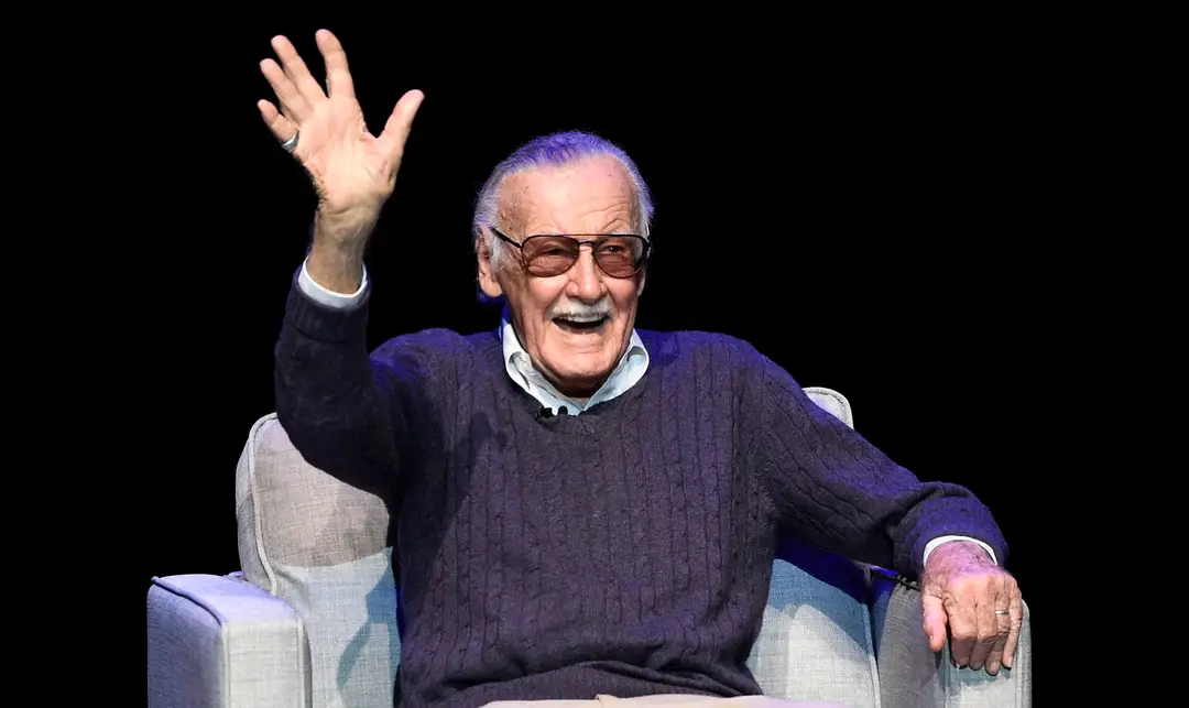 Autor komiksov Stan Lee na archívnej fotografii z roku 2017.