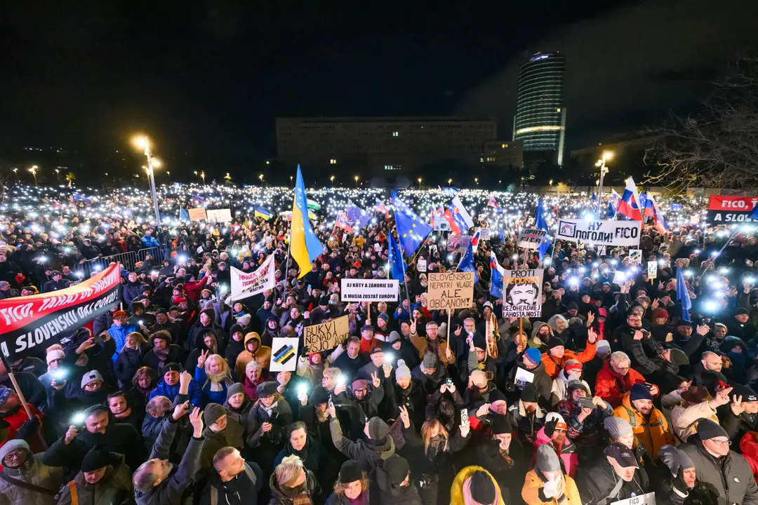 Protest v Bratislave