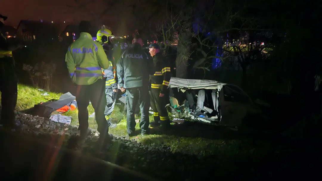 Nehoda vlaku pri Sabinove