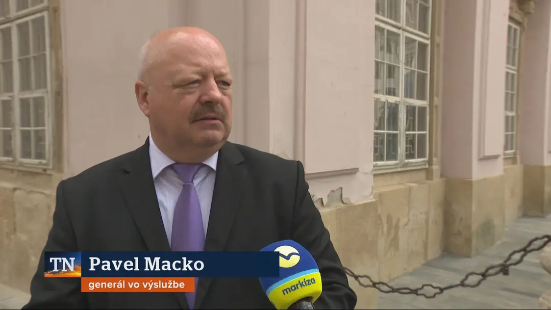Generál vo výslužbe Pavel Macko.