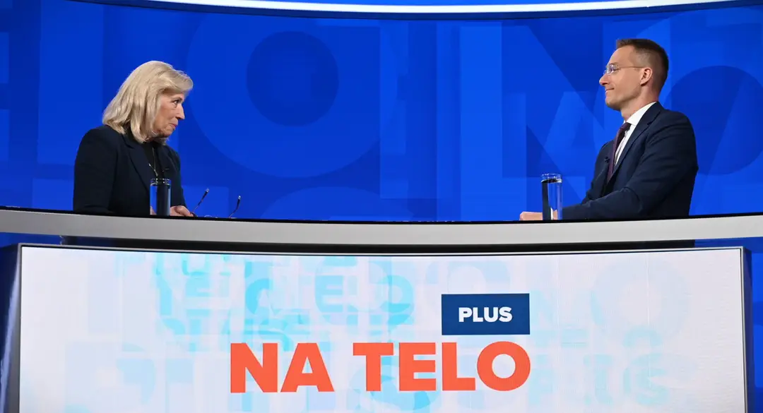 Na telo PLUS s Ivetou Radičovou.
