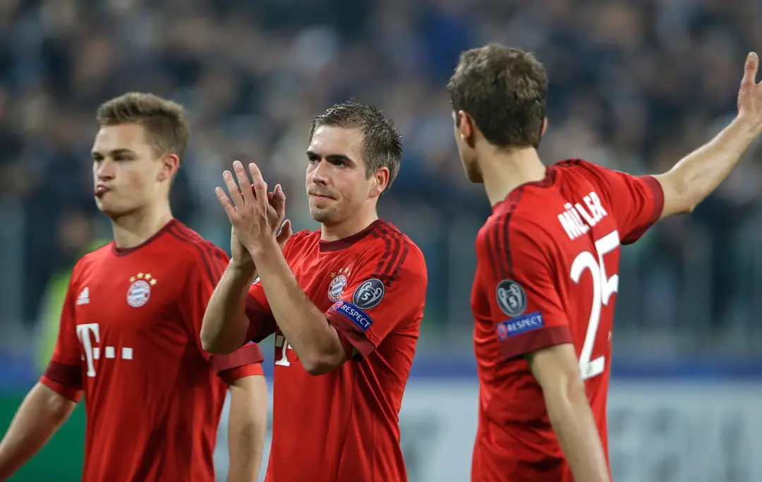 Na snímke hráči Bayernu Mníchov