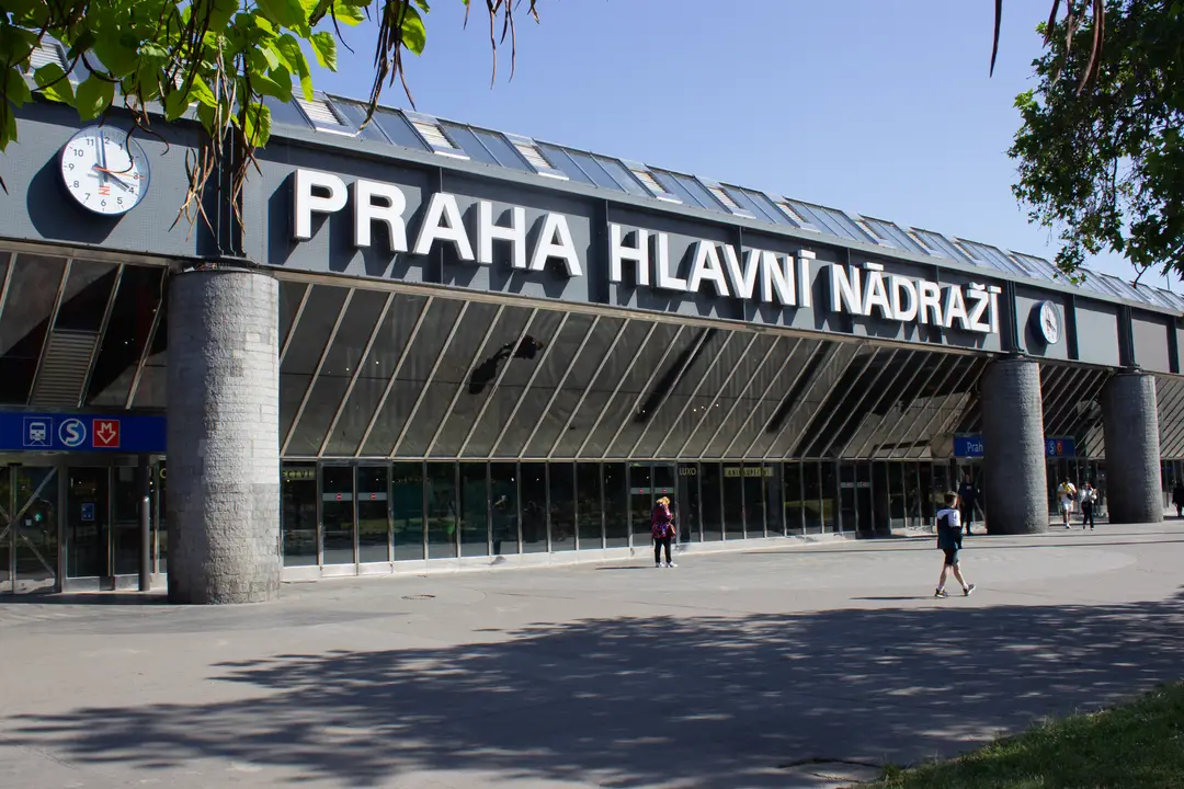 Hlavná železničná stanica v Prahe