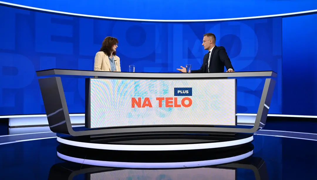 Na telo PLUS s Luciou Žitňanskou.