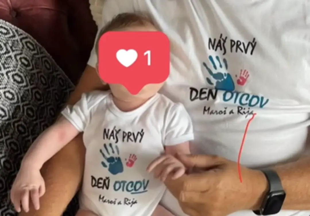 Maroš Kramár s dcérkou Rijou