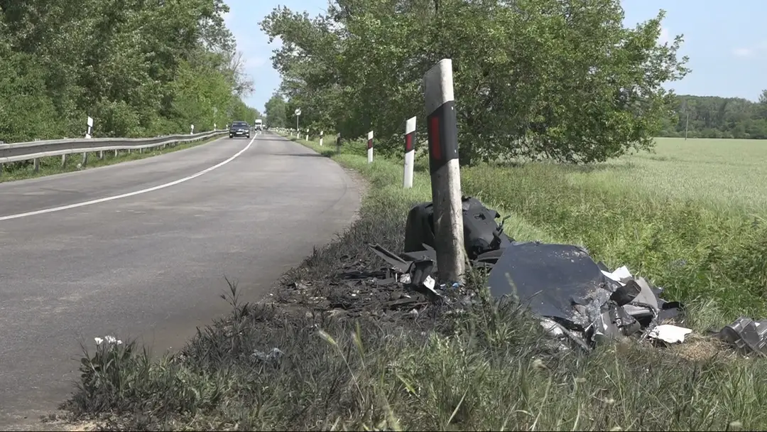 Miesto, na ktorom pri nehode vyhasli štyri životy.