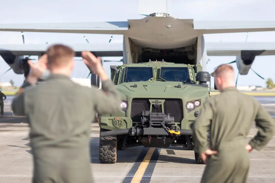Obrnené vozidlo JLTV.