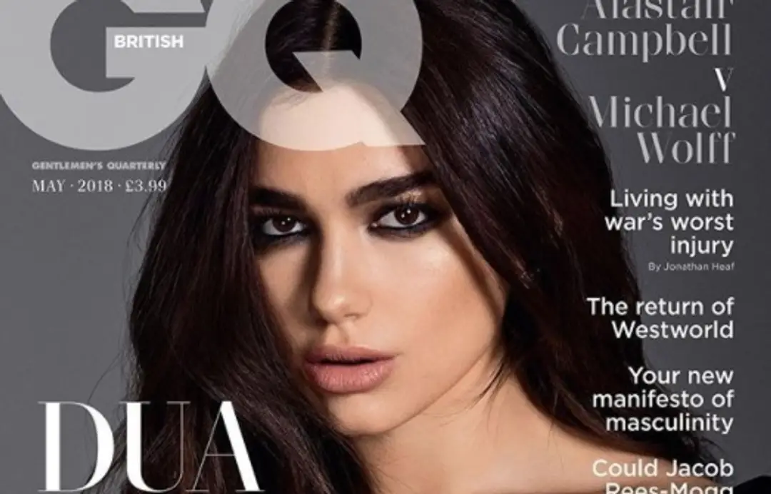 Dua Lipa na titulke magazínu GQ