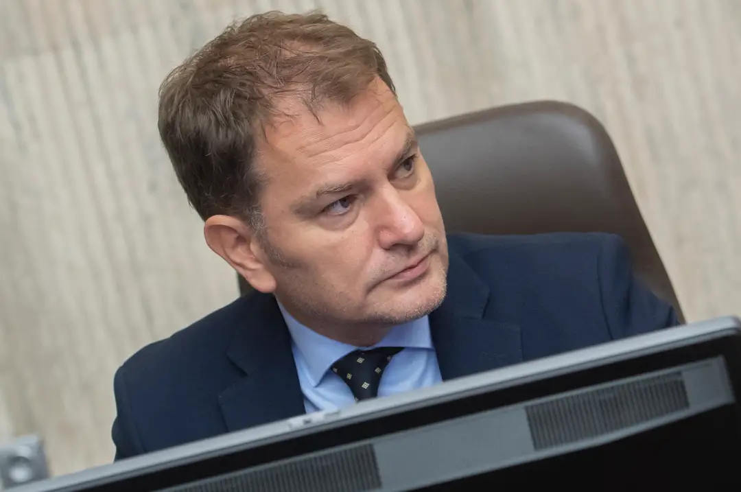 Podpredseda vlády a minister financií SR Igor Matovič.