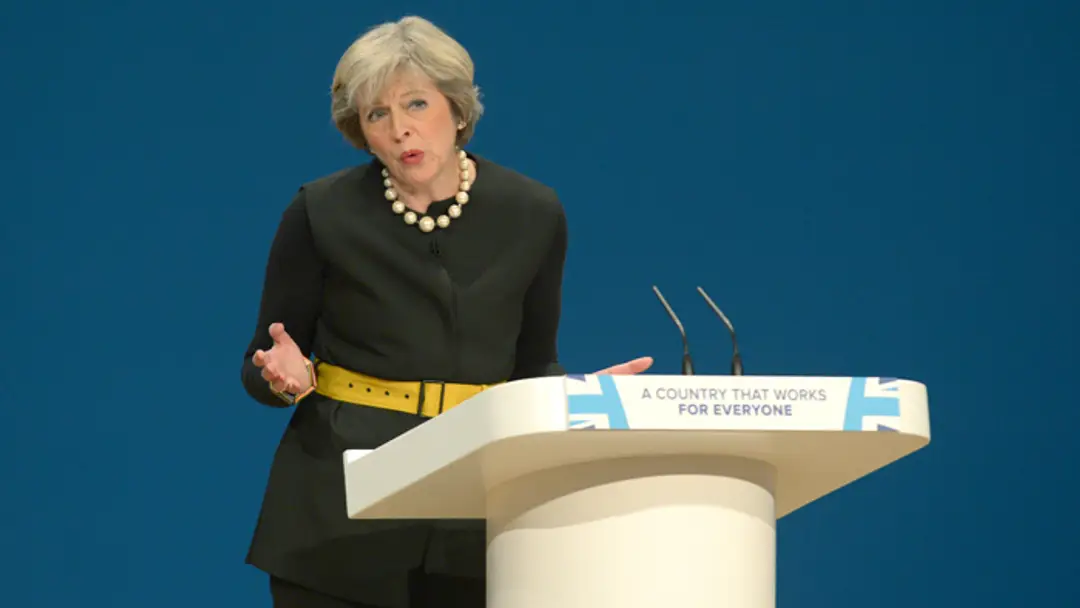 Britská premiérka Theresa Mayová.