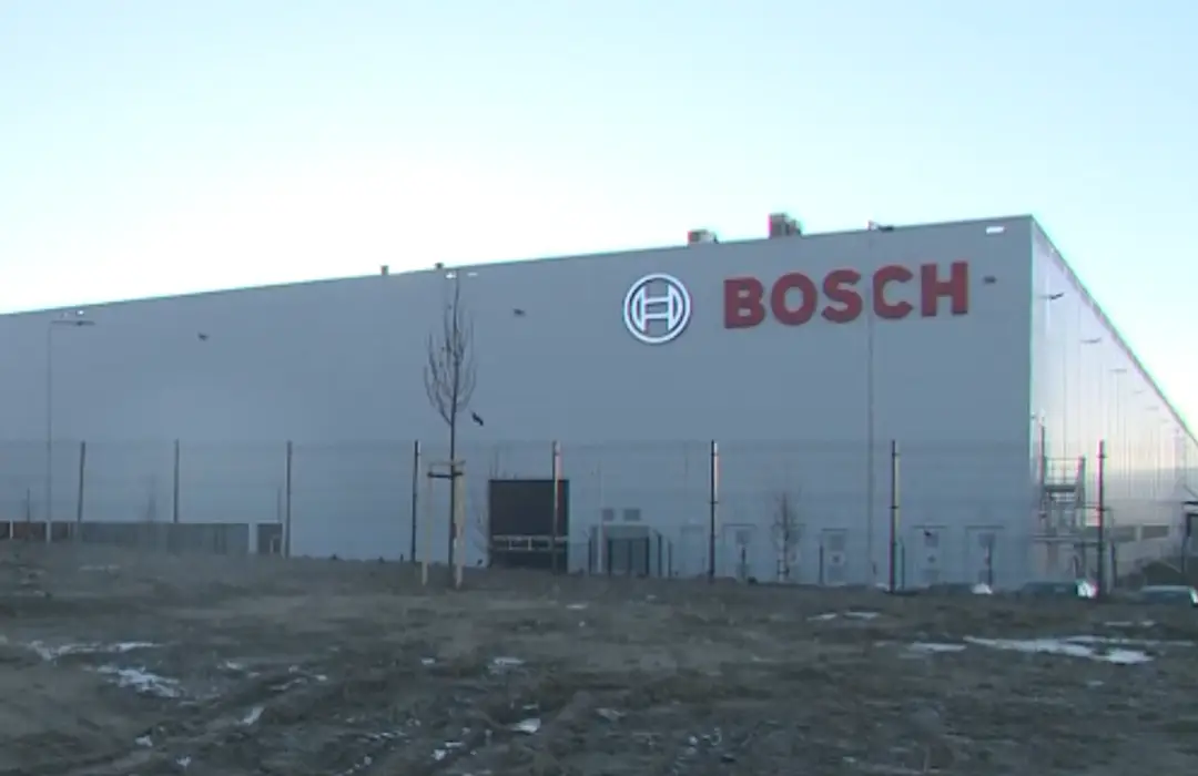 Prenajaté priestory firmy Bosch na východe Slovenska.