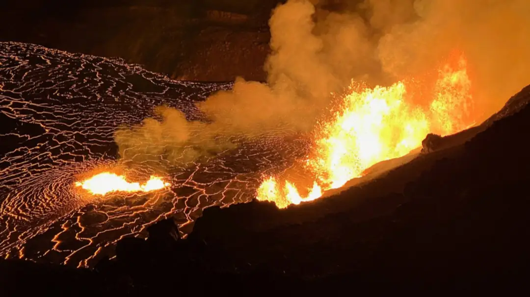 Erupcie na vulkáne Kilauea