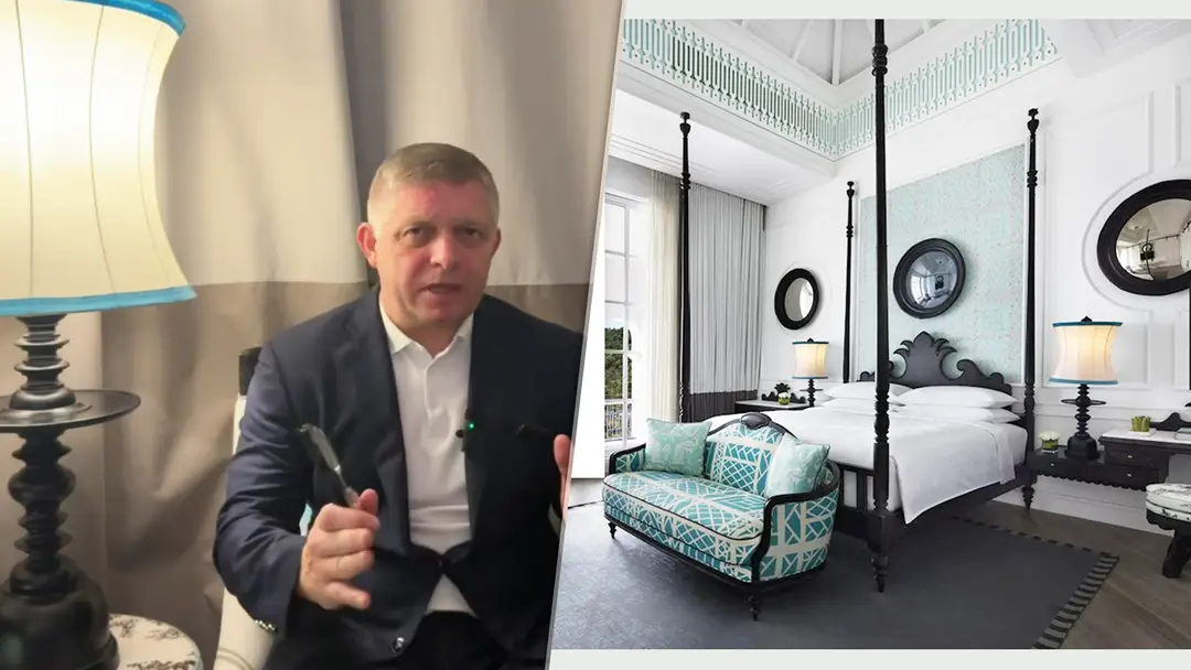 Robert Fico mal v apartmáne nakrútiť prvé zo svojich videí po stretnutí s Vladimirom Putinom