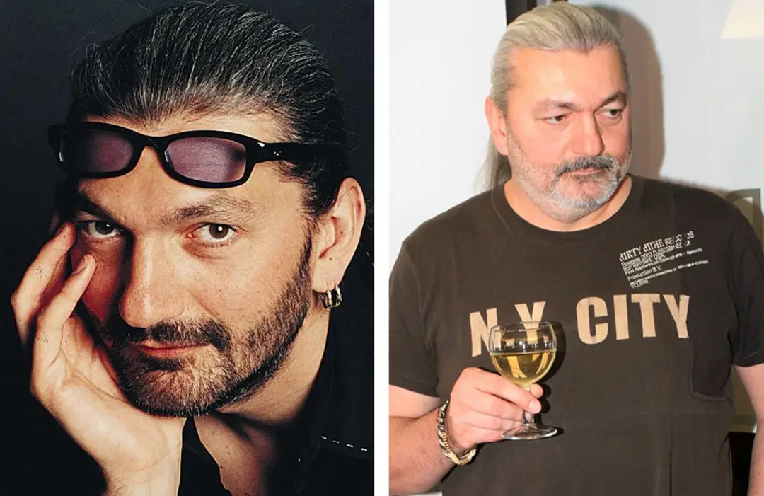 Daniel Hůlka v roku 2002 a teraz.