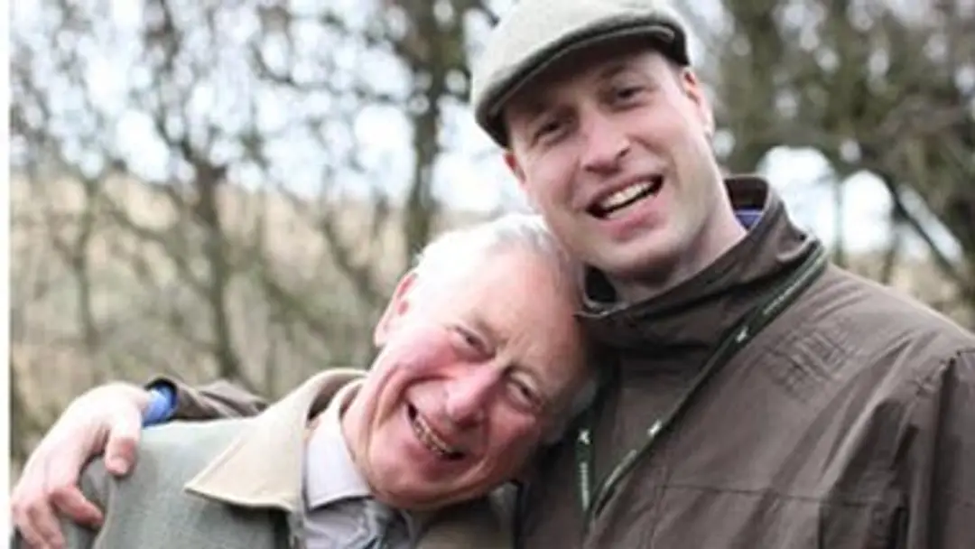 Princ Chales a princ William