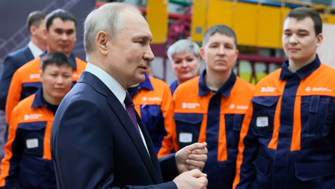 Ruský prezident Vladimir Putin.