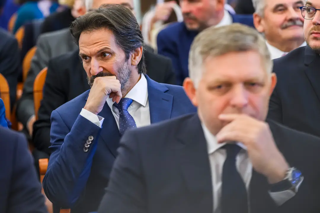 Robert Kaliňák a Robert Fico