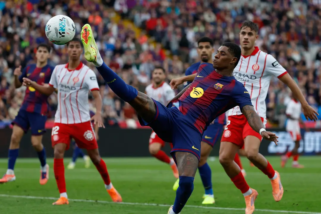 Marcus Rashford v drese FC Barcelona