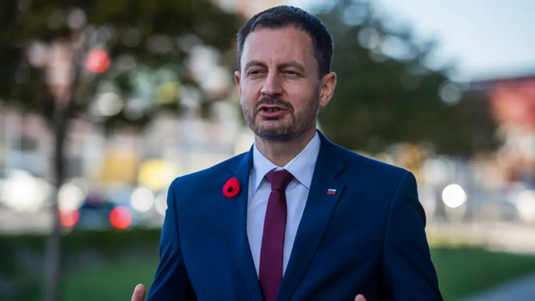 Predseda vlády SR Eduard Heger.