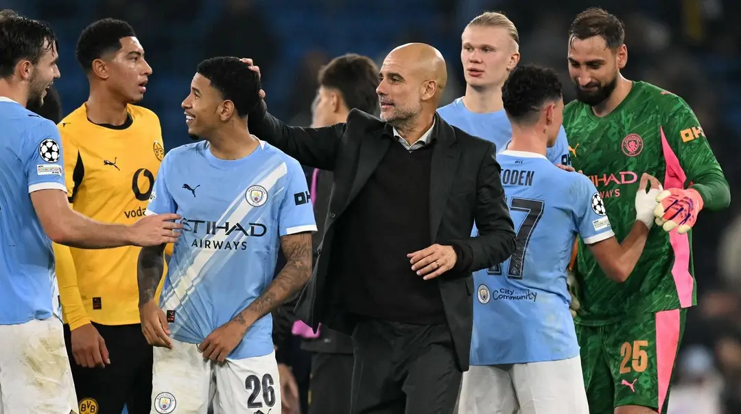 Pep Guardiola svojich zverencov musel pochváliť.