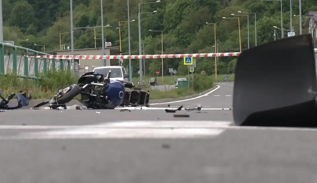Tragická nehoda na motorke