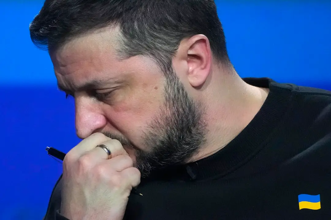 Volodymyr Zelenskyj na koncoročnej tlačovej konferencii