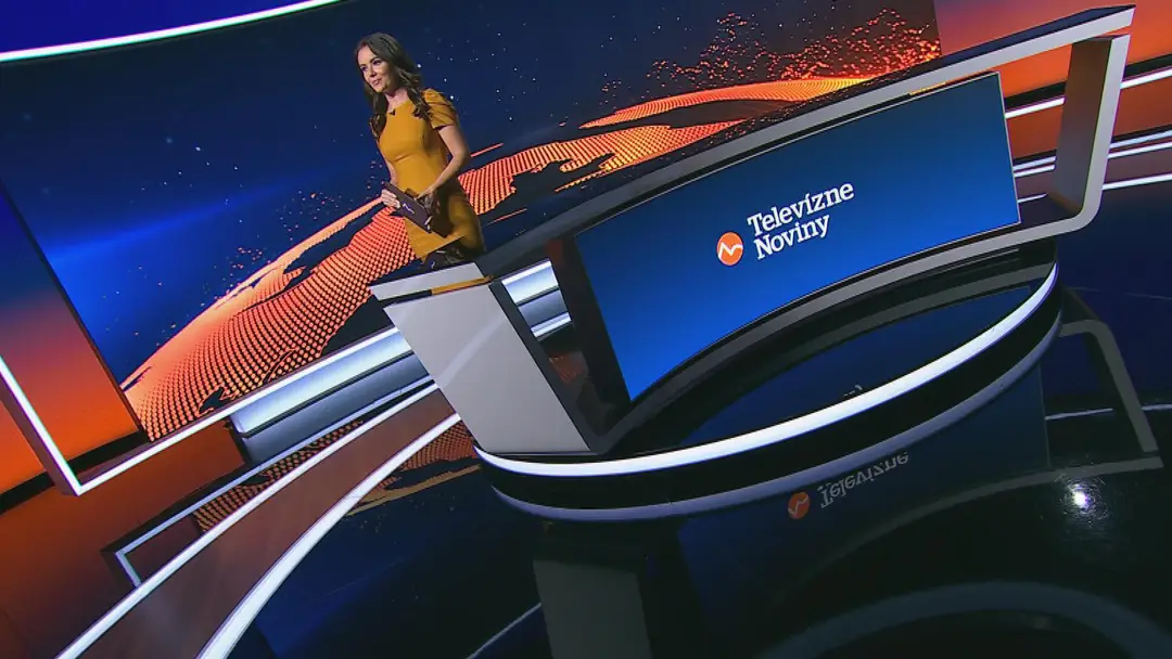Ivana Zuzelková v Prvých televíznych novinách