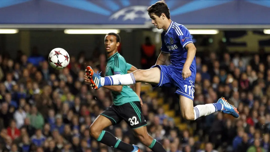 Brazílsky futbalista Oscar. (cropped)