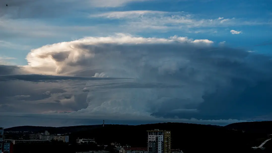 Supercela nad Záhorím 