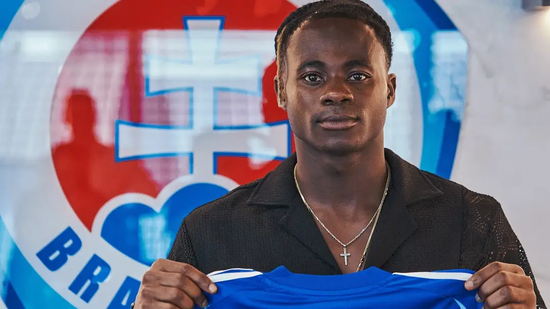 Nová posila Slovana Kelvin Ofori. (cropped)